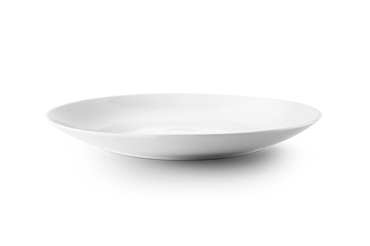 Assiette de présentation Bolonia blanche 30,20 cm