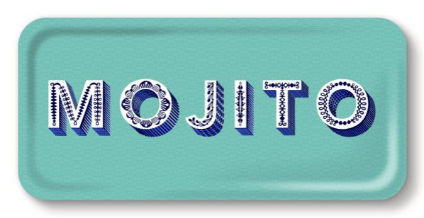 Plateau rectangulaire Mojito