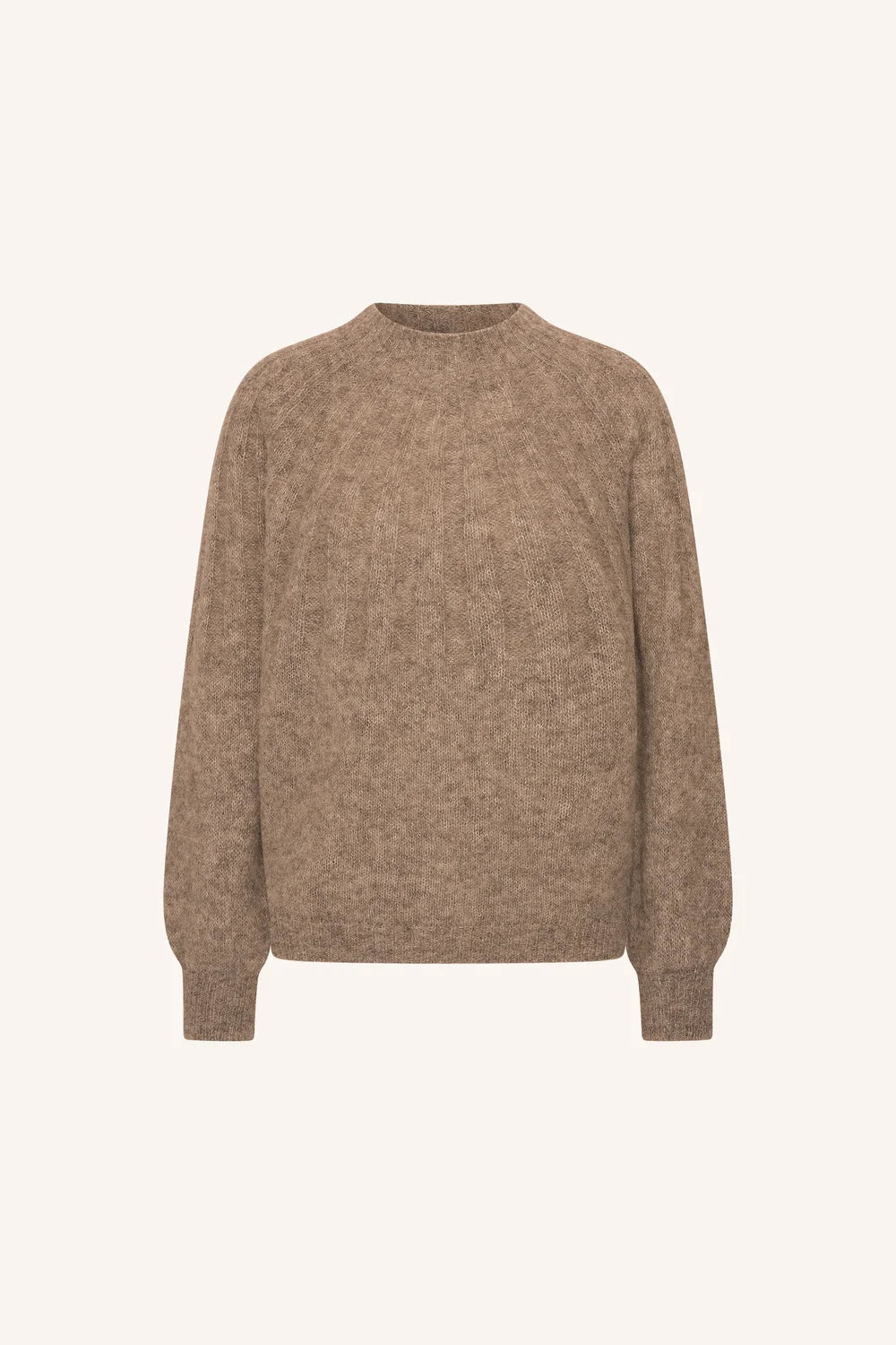 Zoé pullover biscuit mélangé - By Bar | Emile et Suzanne