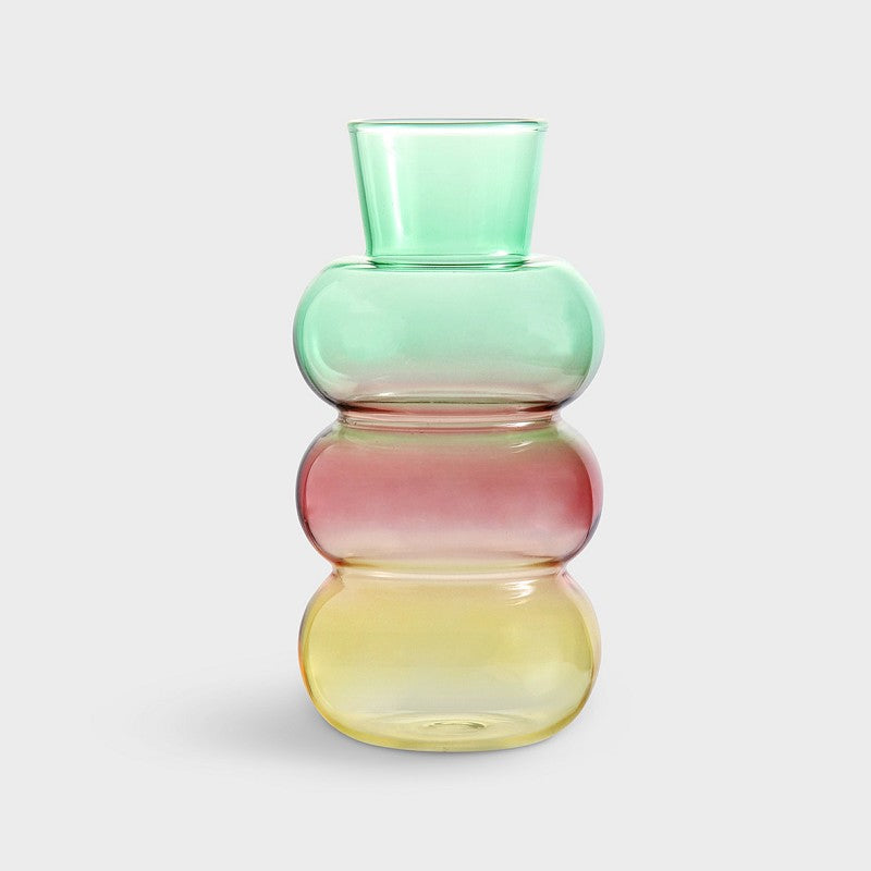 Vase coloré
