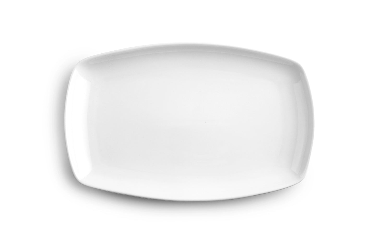 Plateau Rectangulaire Castilla Blanc 35 C