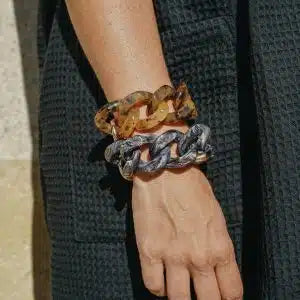 Bracelet grosse maille