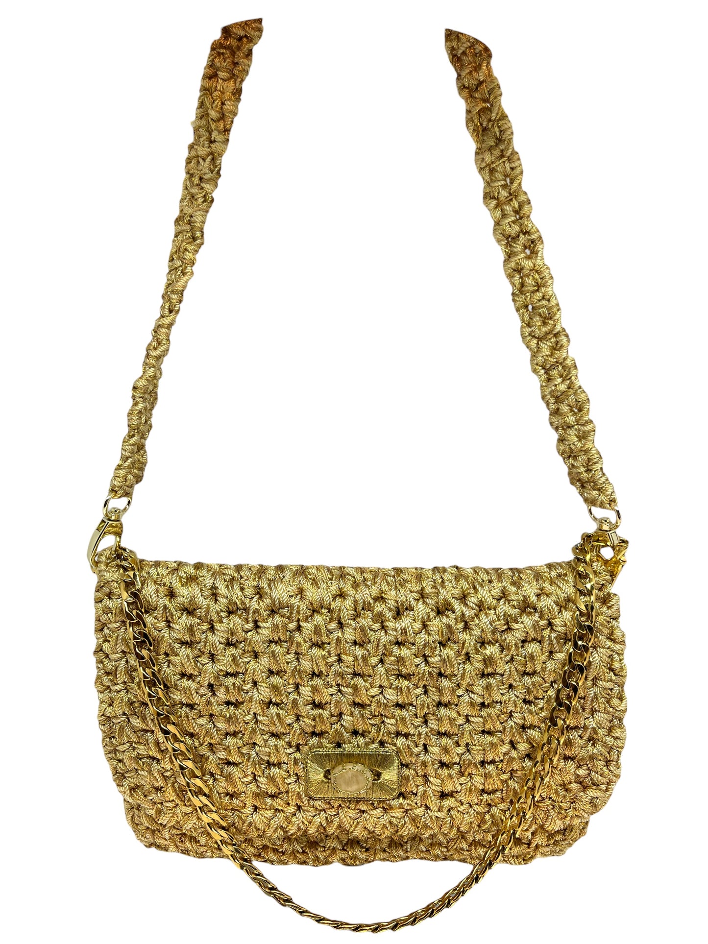 Sac en crochet Bovary Gold