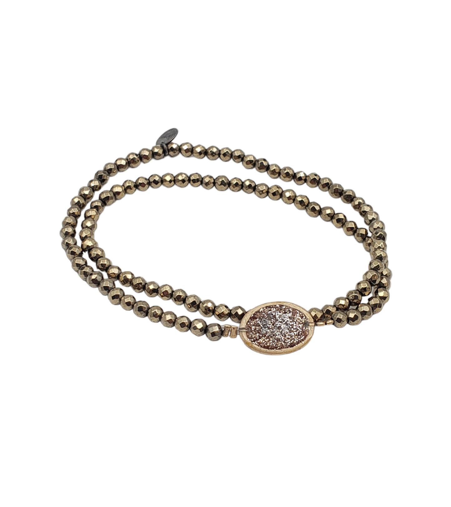 Bracelet pierres hématites