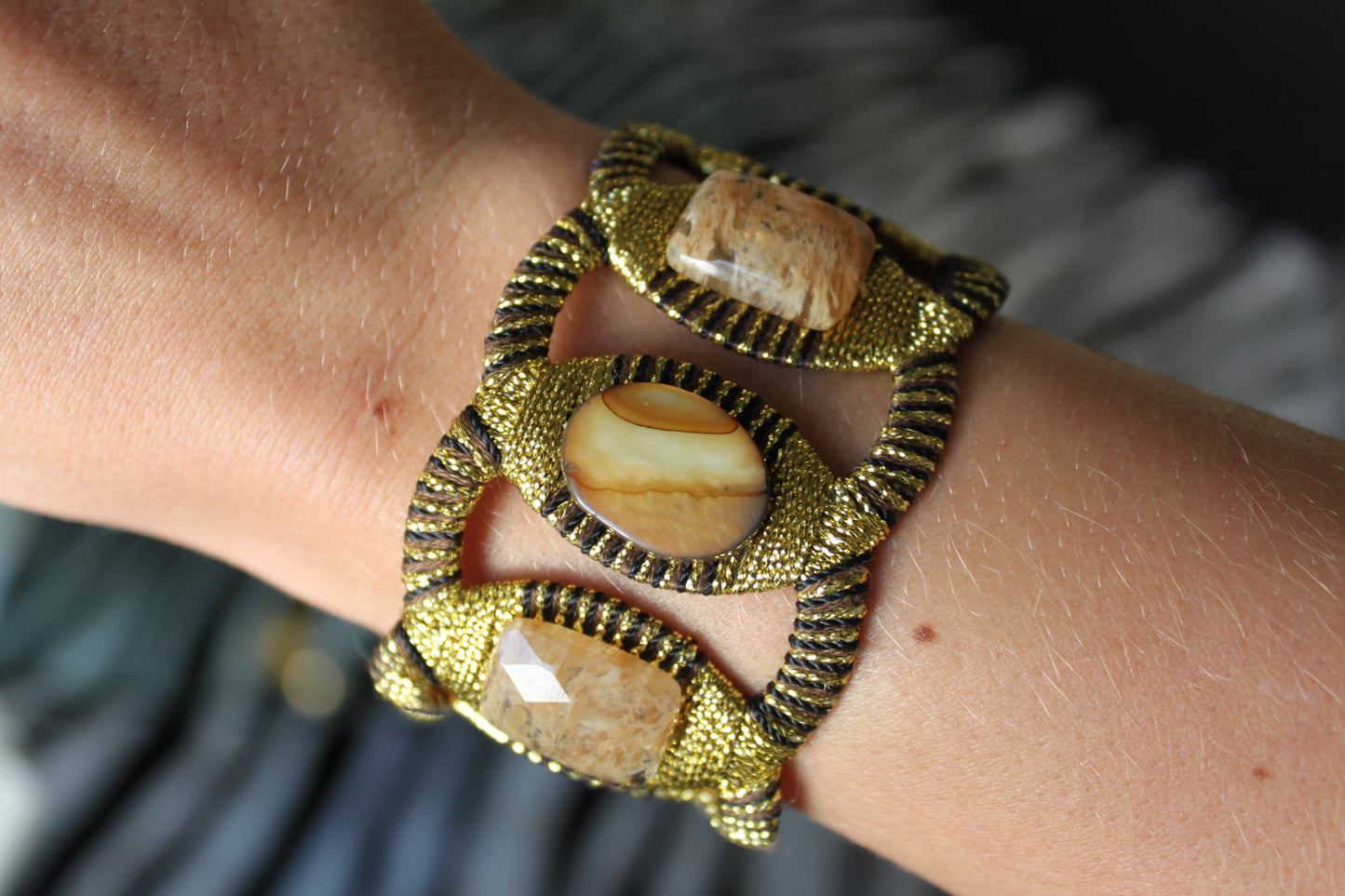 Manchette OSIRIS 3 pierres