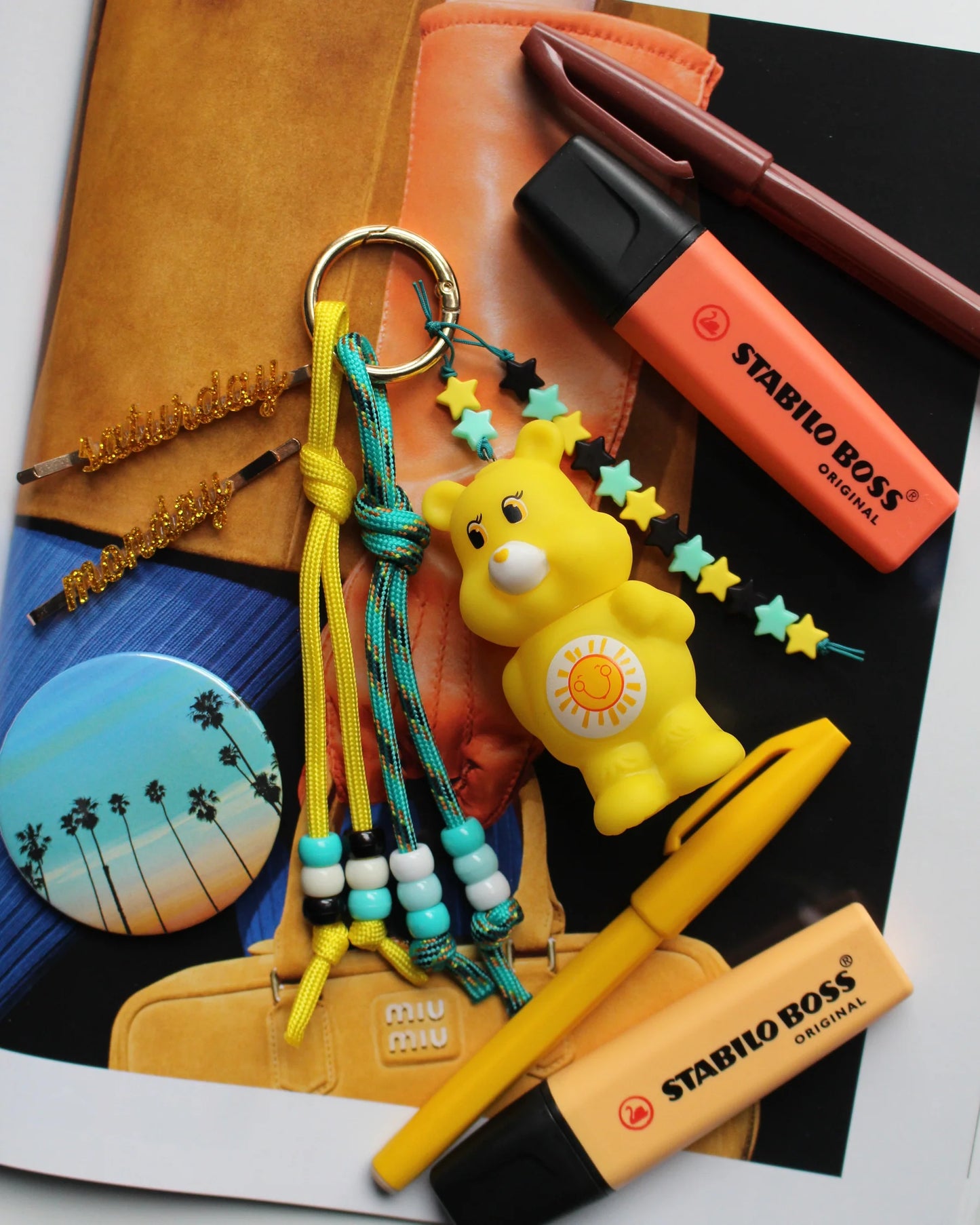 Porte clés bisounours