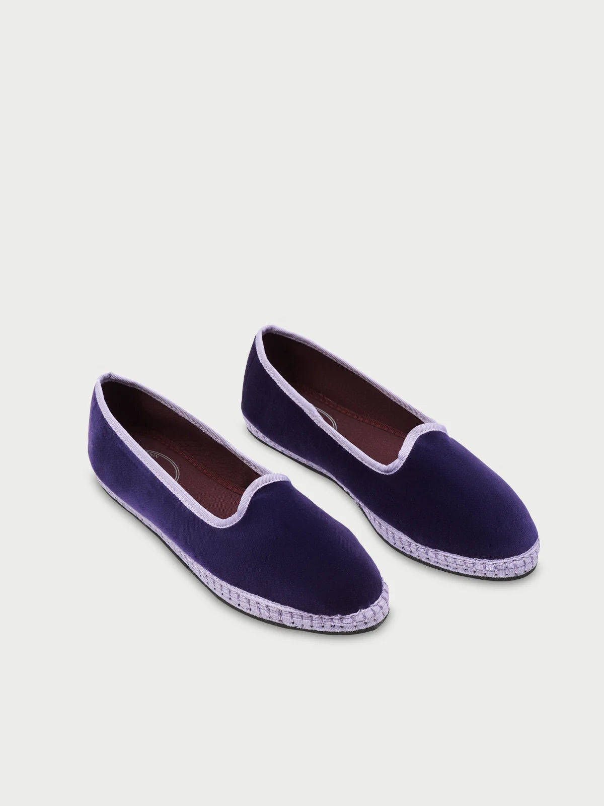 Babouche violette