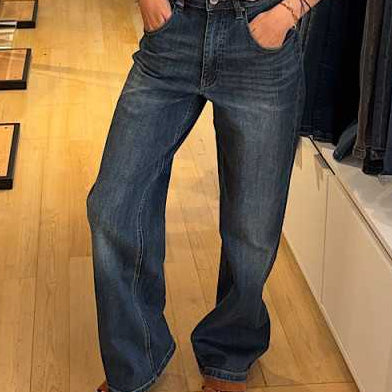 Jean BIARRITZ ALABAMA bleu minesota wash - JANE BLUE