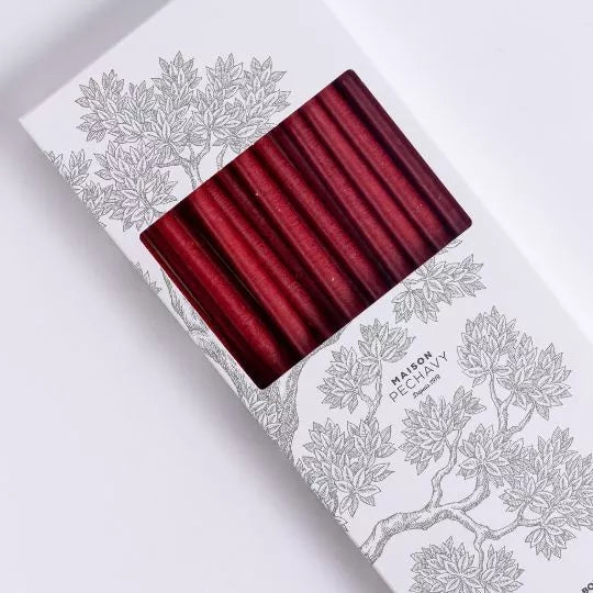 Coffret bougies fines Pomme d'amour