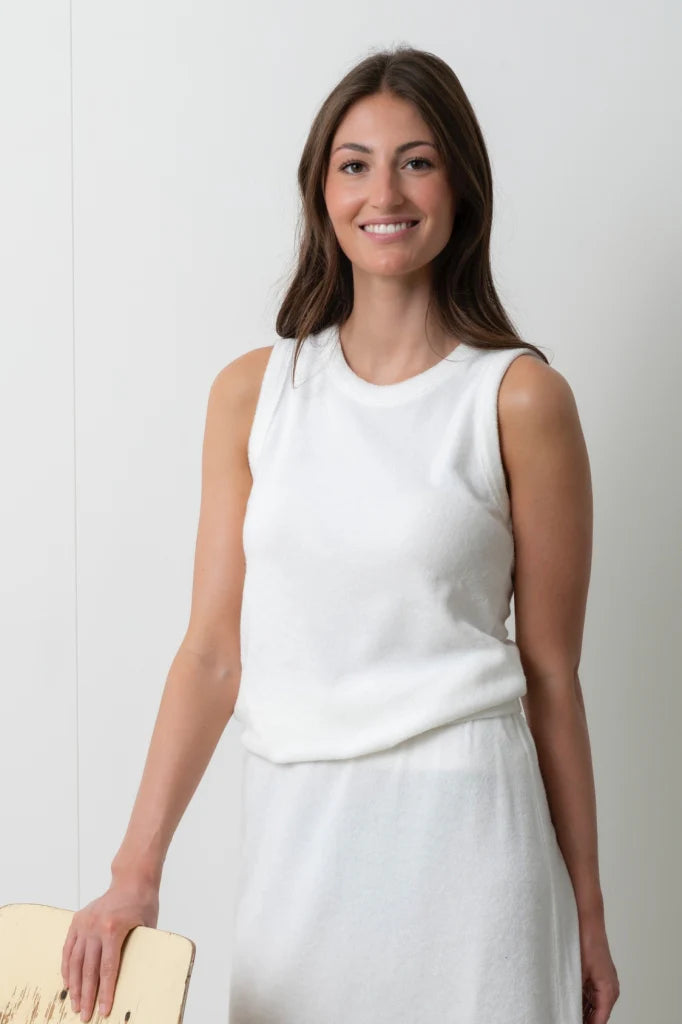 Débardeur col rond Suny Eponge