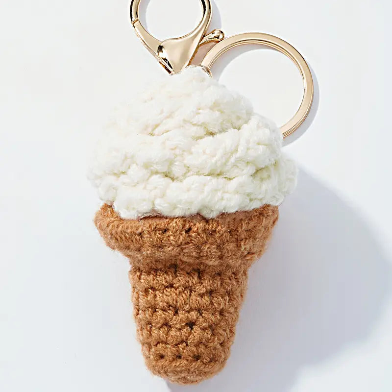 Porte clés - bijoux de sac en tricot