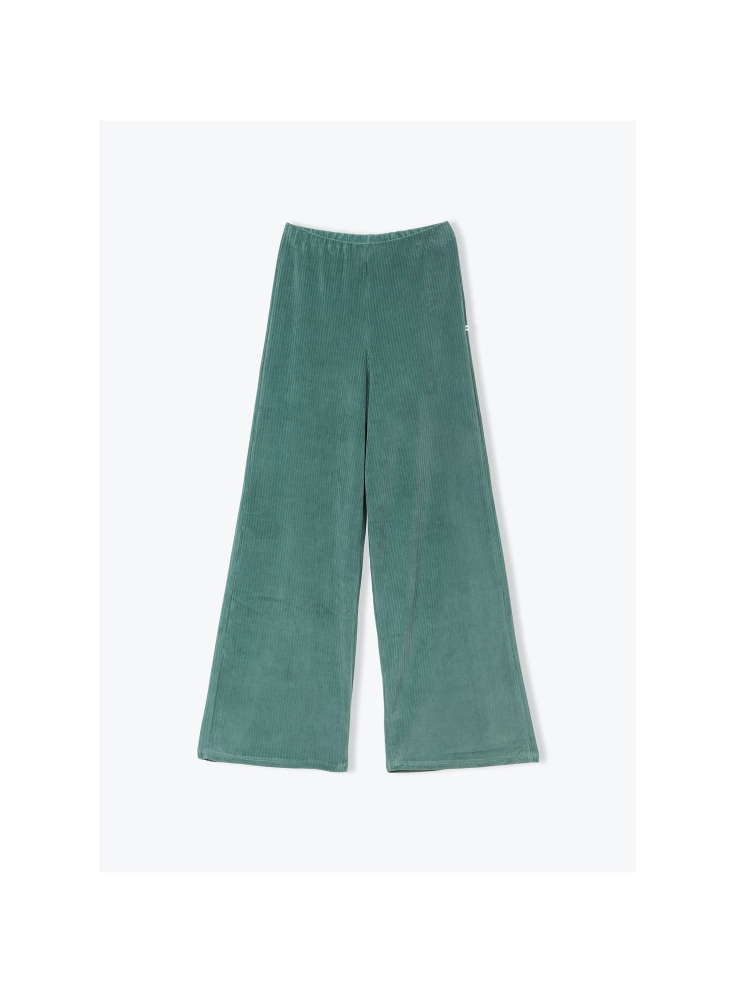 Pantalon velours fluide Kaki