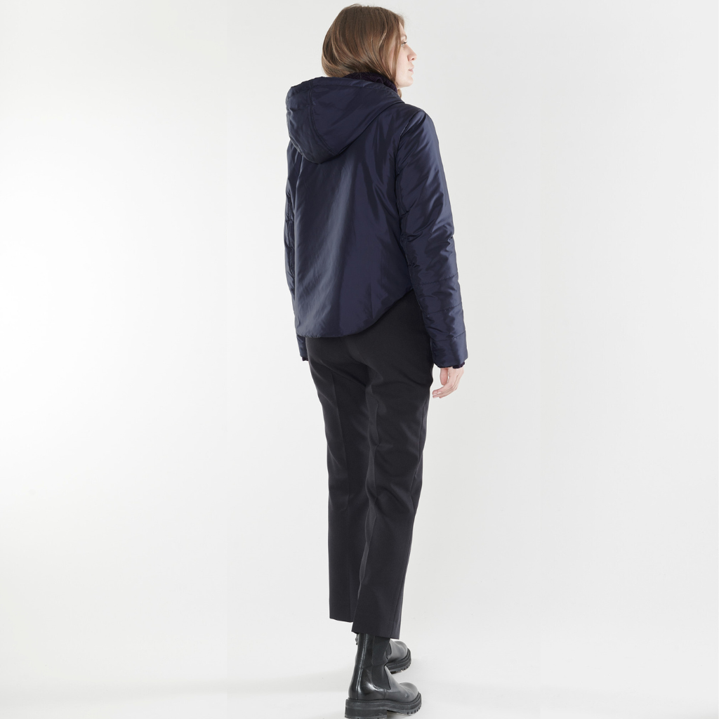 Veste doudoune Effie bleu nuit