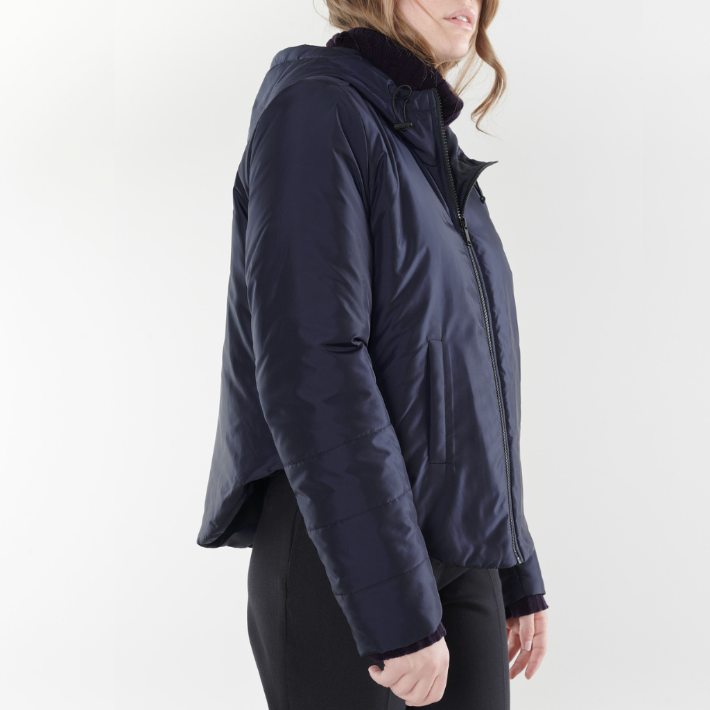 Veste doudoune Effie bleu nuit