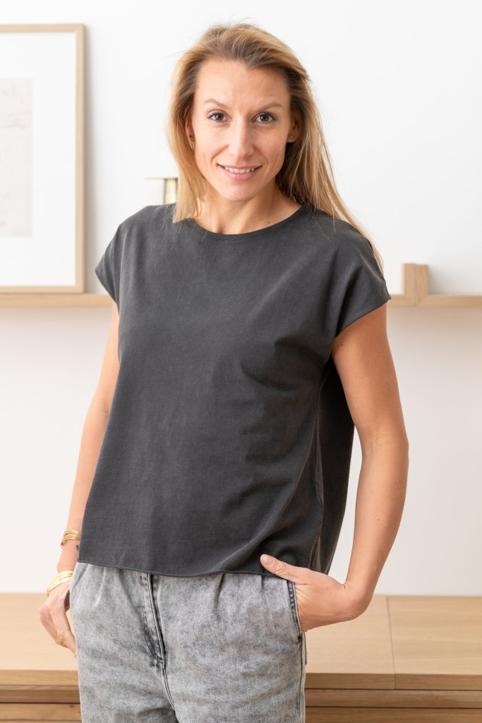 T-shirt Rocky Noir Vielli Suny