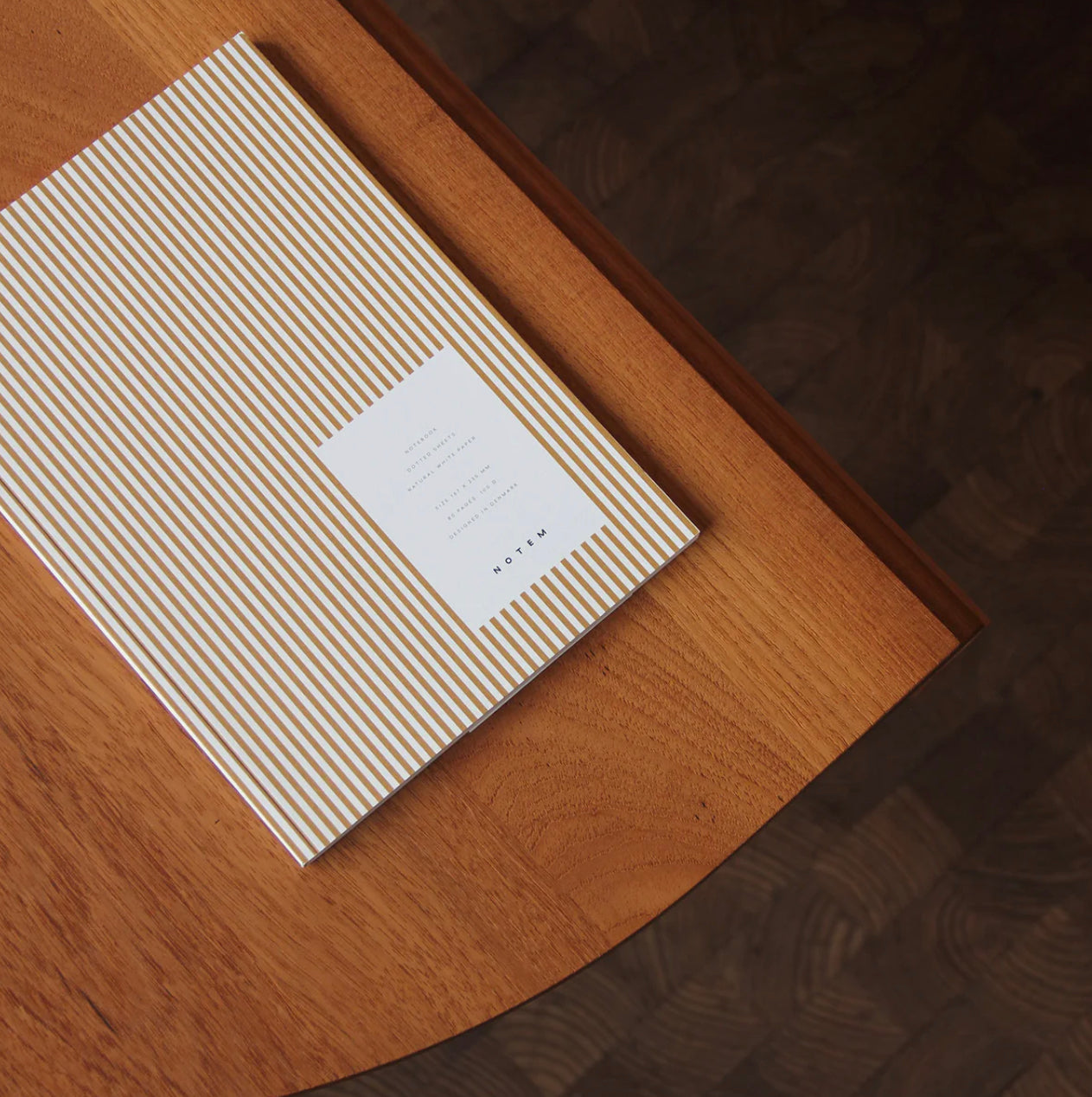 Vita Notebook Ochre Lines Notem