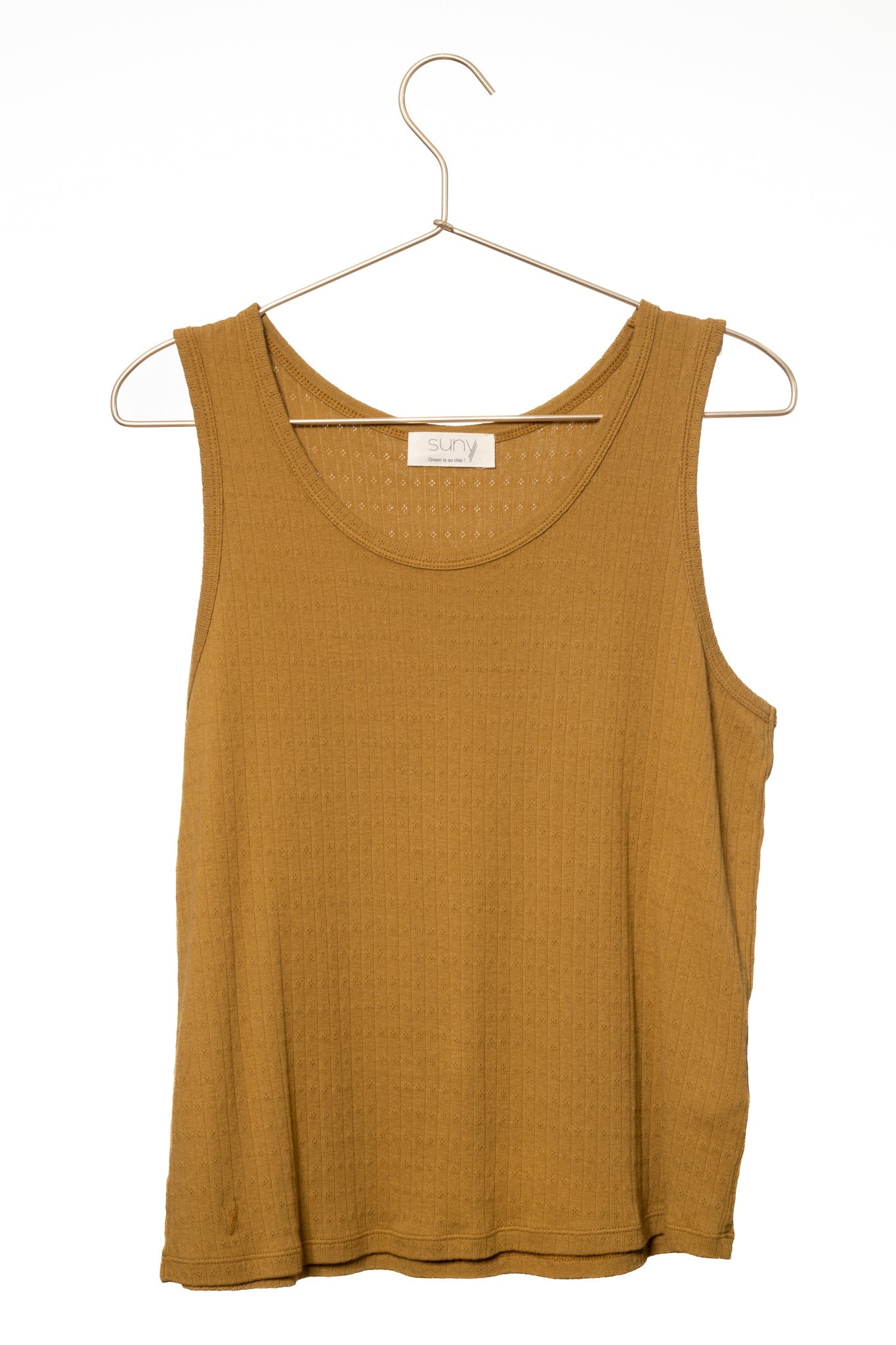 Débardeur brodé Chloe Havane Suny