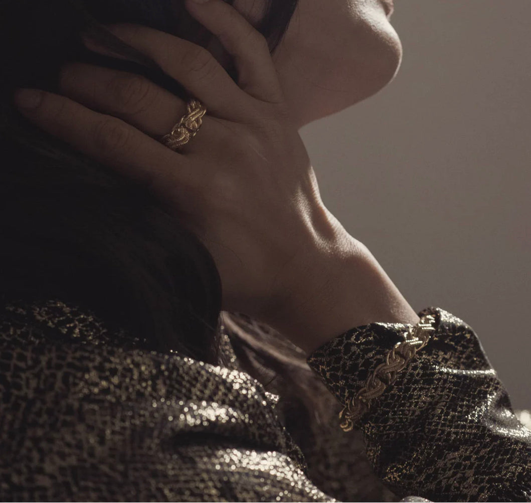 Bague Maille Imaï Or