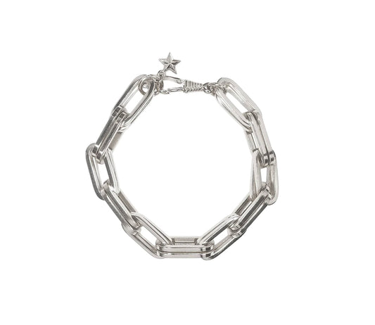 Bracelet Cadenas IMAÏ Argent patiné