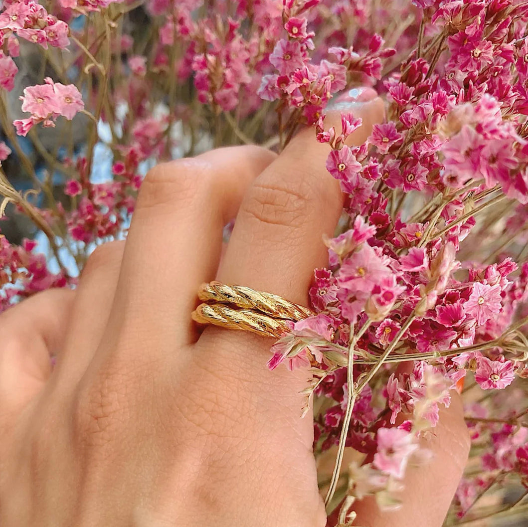 Bague Corde IMAÏ Argent