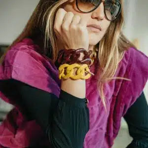 Bracelet grosse maille