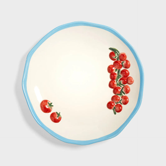 Plat de service tomates grappes