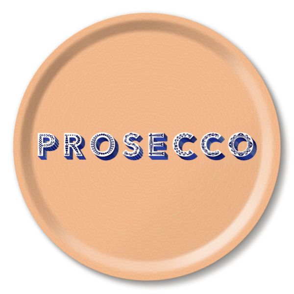 Plateau rond Prosecco