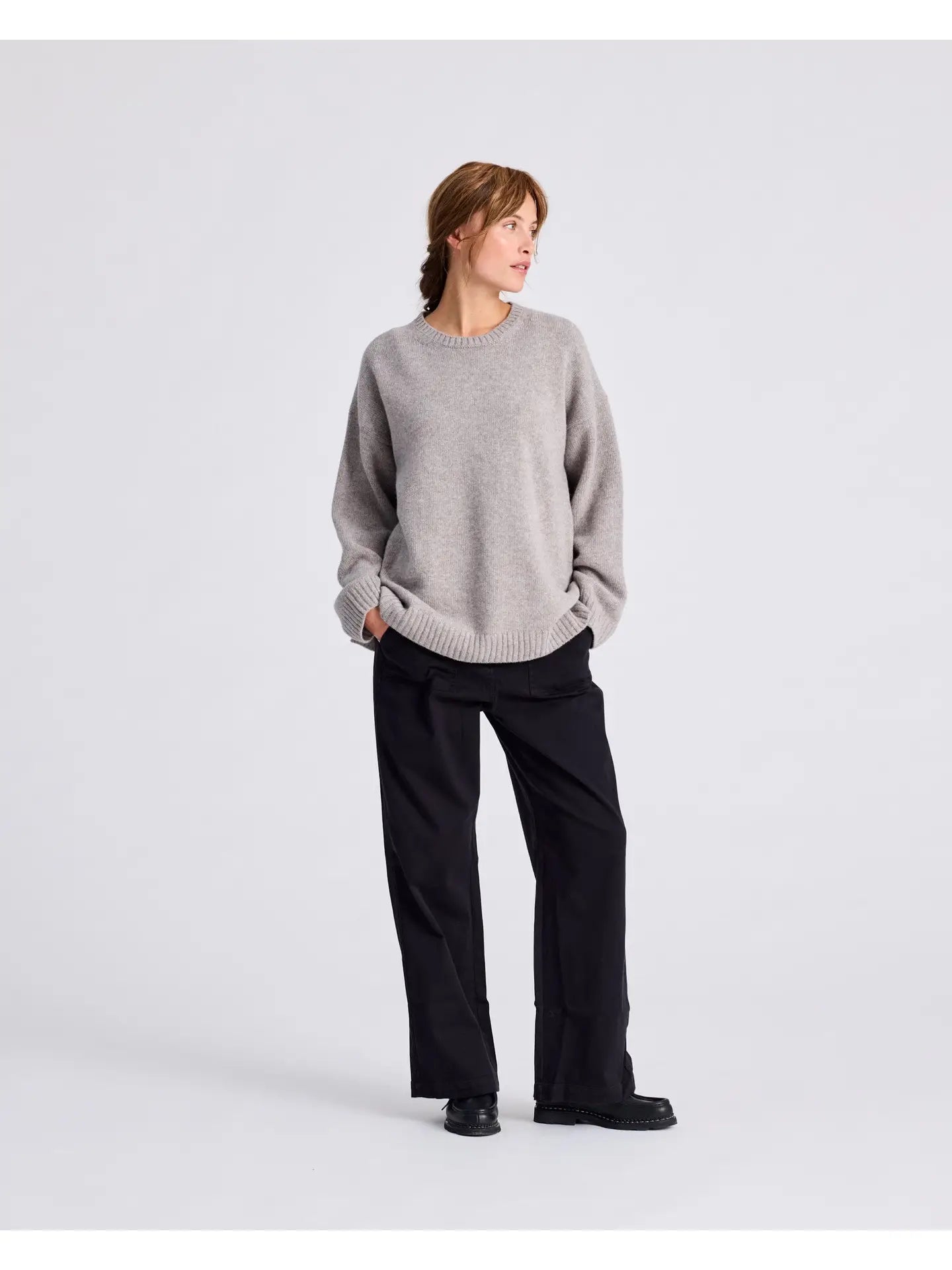 Pull Emely Gris pierre