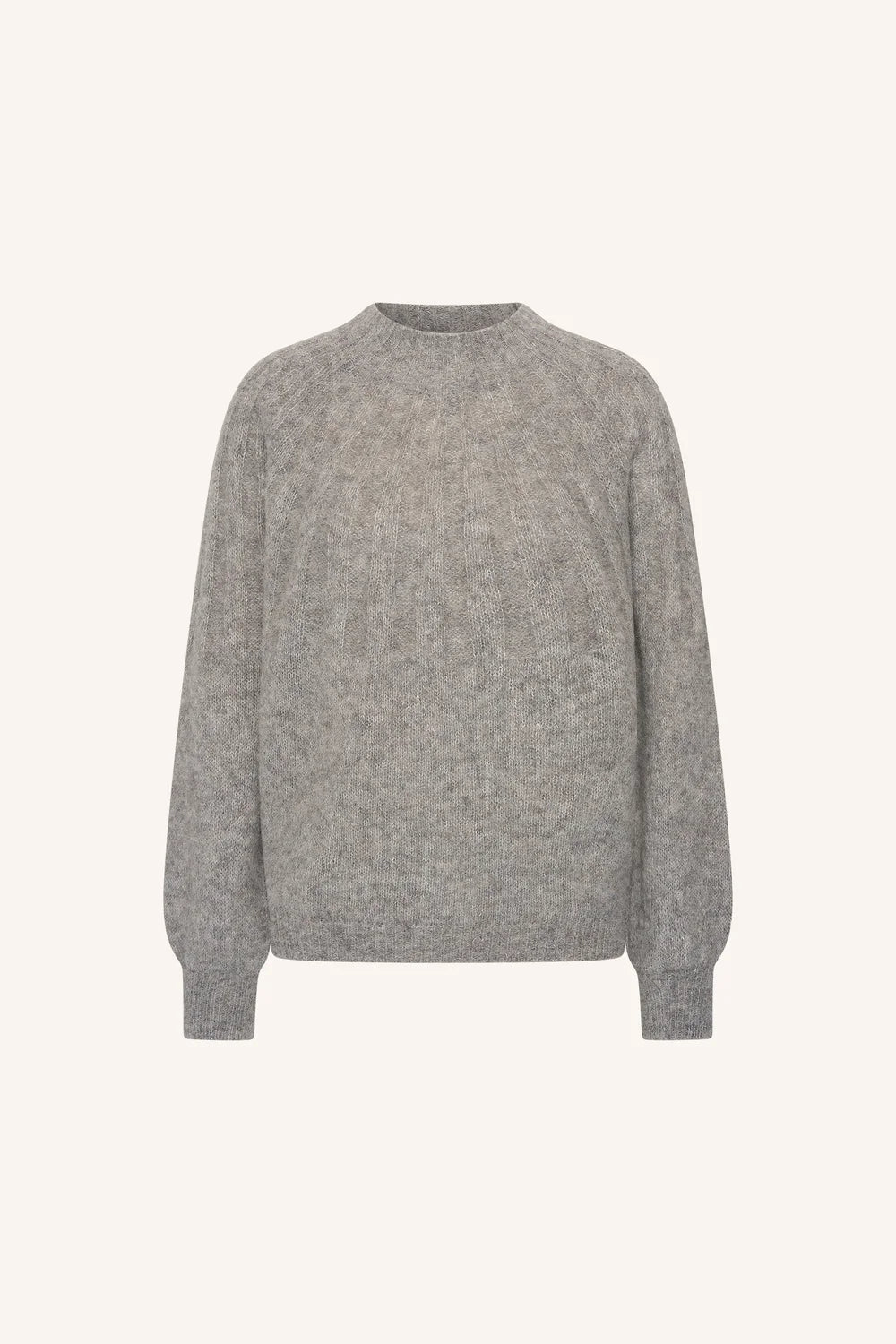 Zoé pullover gris mélangé - By Bar | Emile et Suzanne