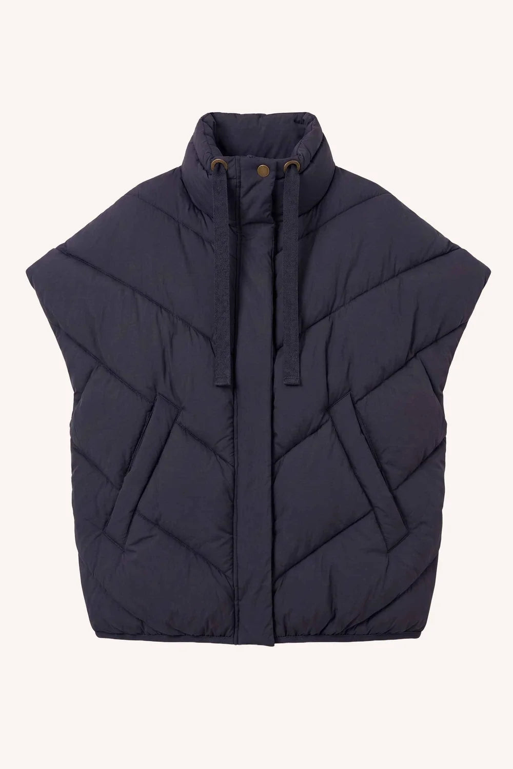 Franky sleeveless jacket midgnight-By Bar |Emile et Suzanne