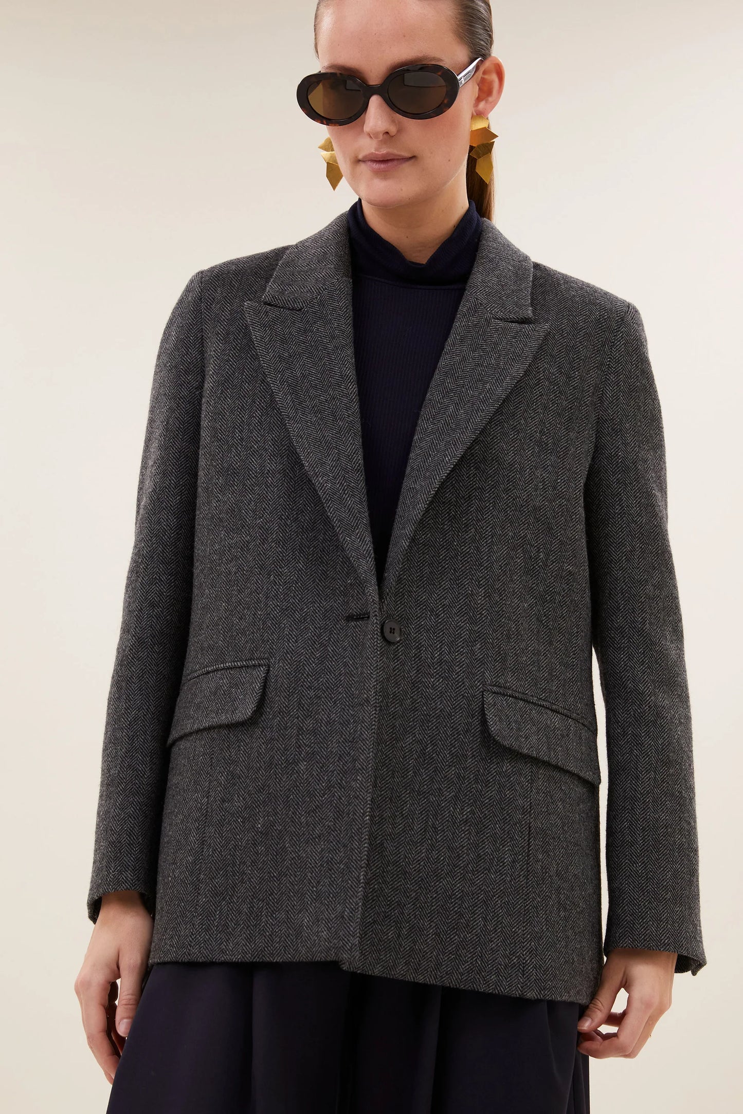 NES herringbone blazer - By bar | Emile et Suzanne