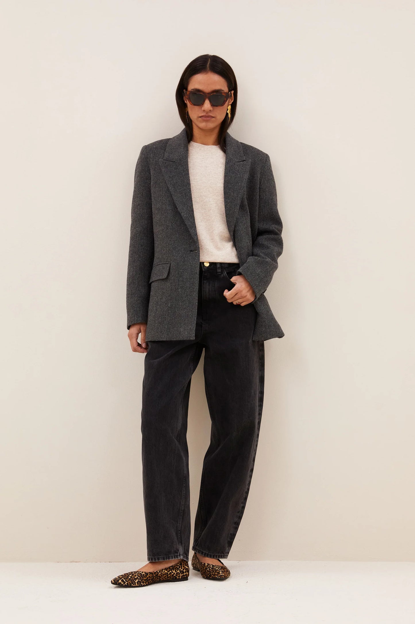 NES herringbone blazer - By bar | Emile et Suzanne