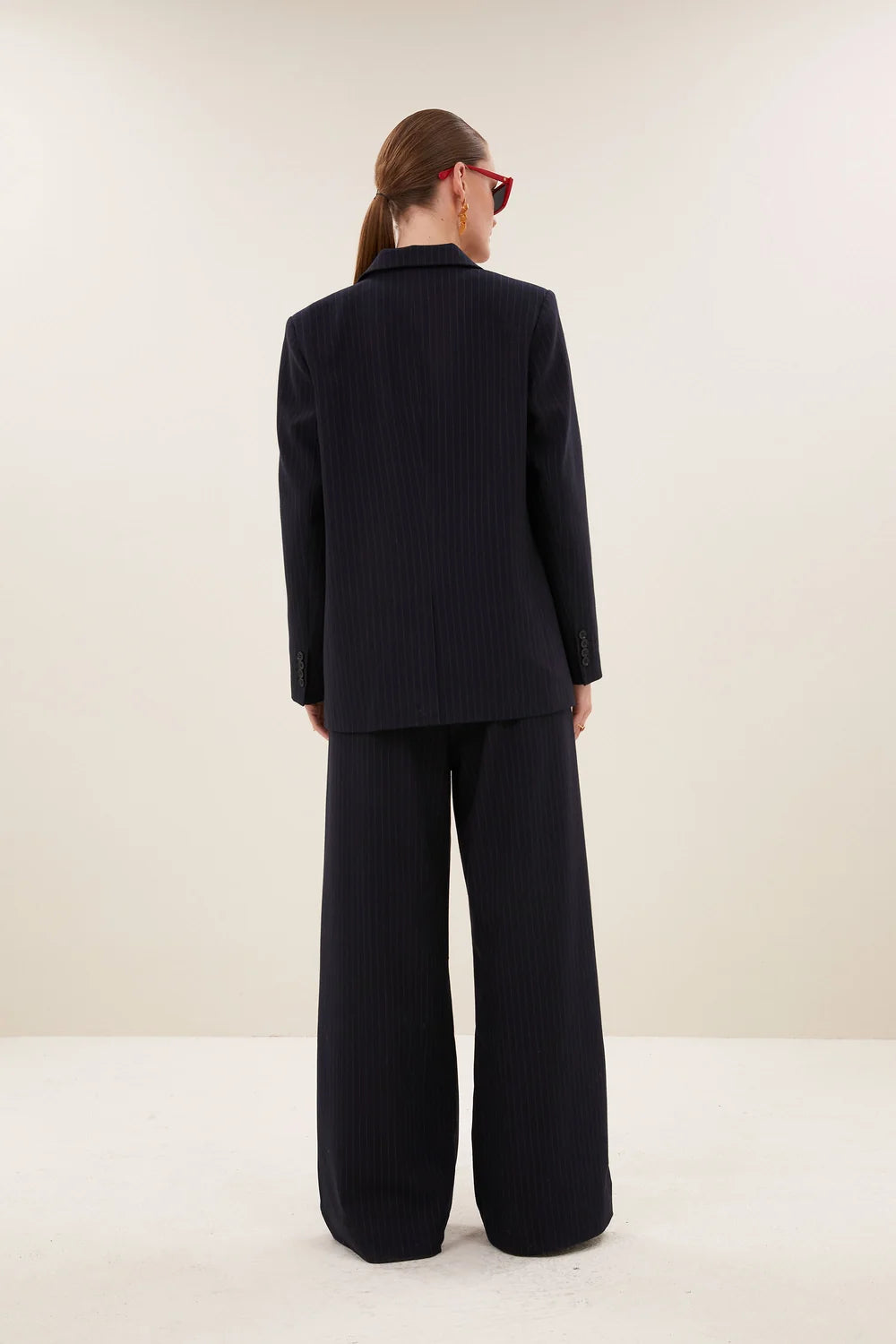 nes pinstripe blazer midnight - By bar | Emile et Suzanne