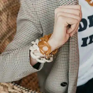 Bracelet grosse maille