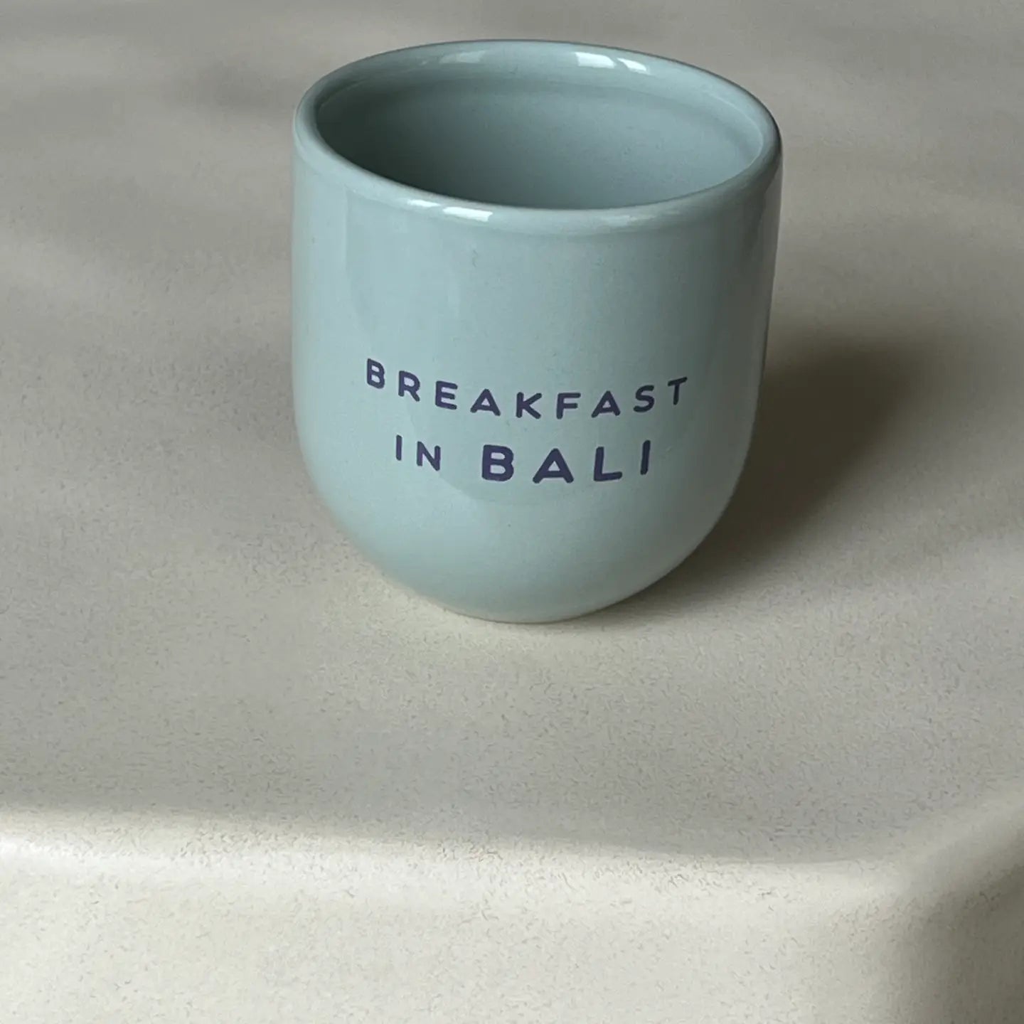 Mug "Petit déjeuner à Bali"