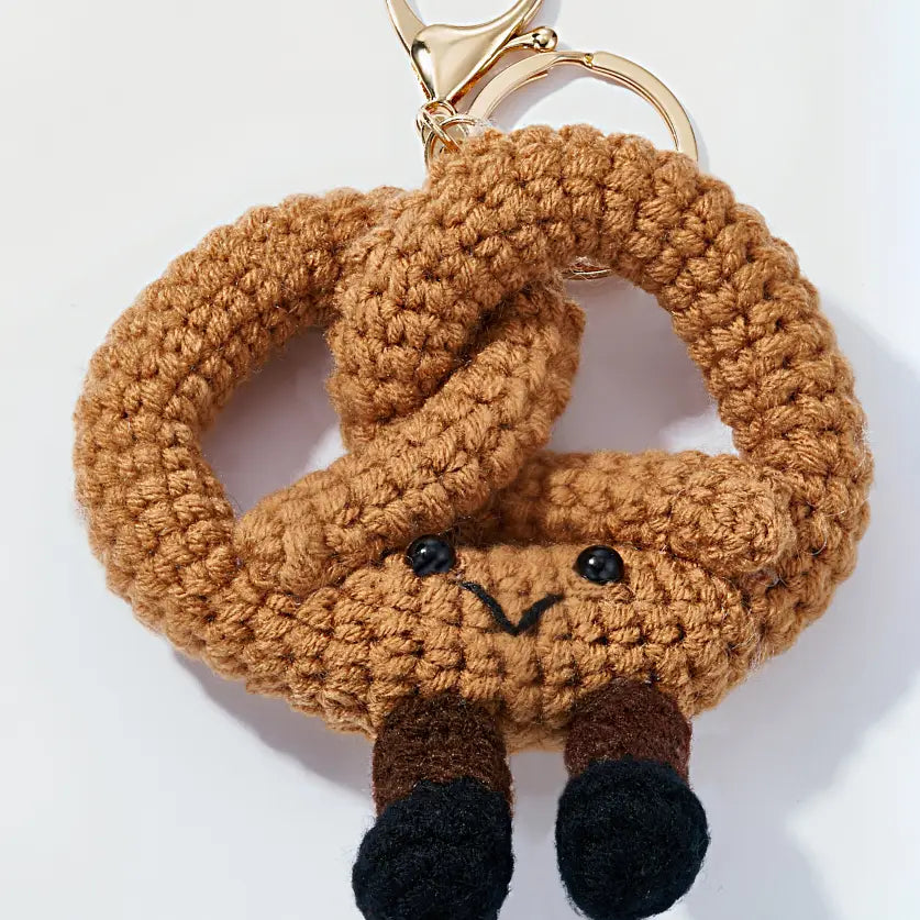 Porte clés - bijoux de sac en tricot