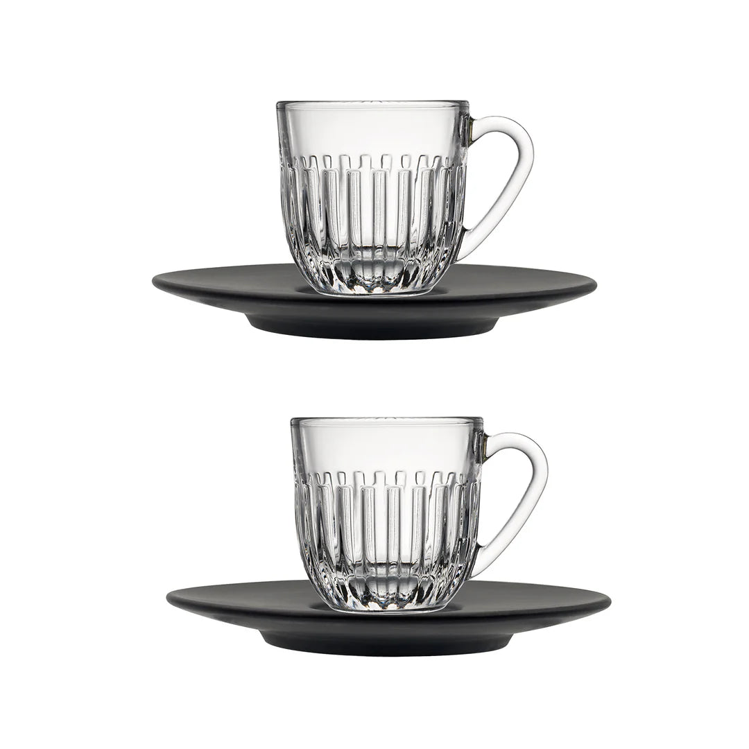 Coffret 2 tasses expresso avec sous tasse OUESSANT
