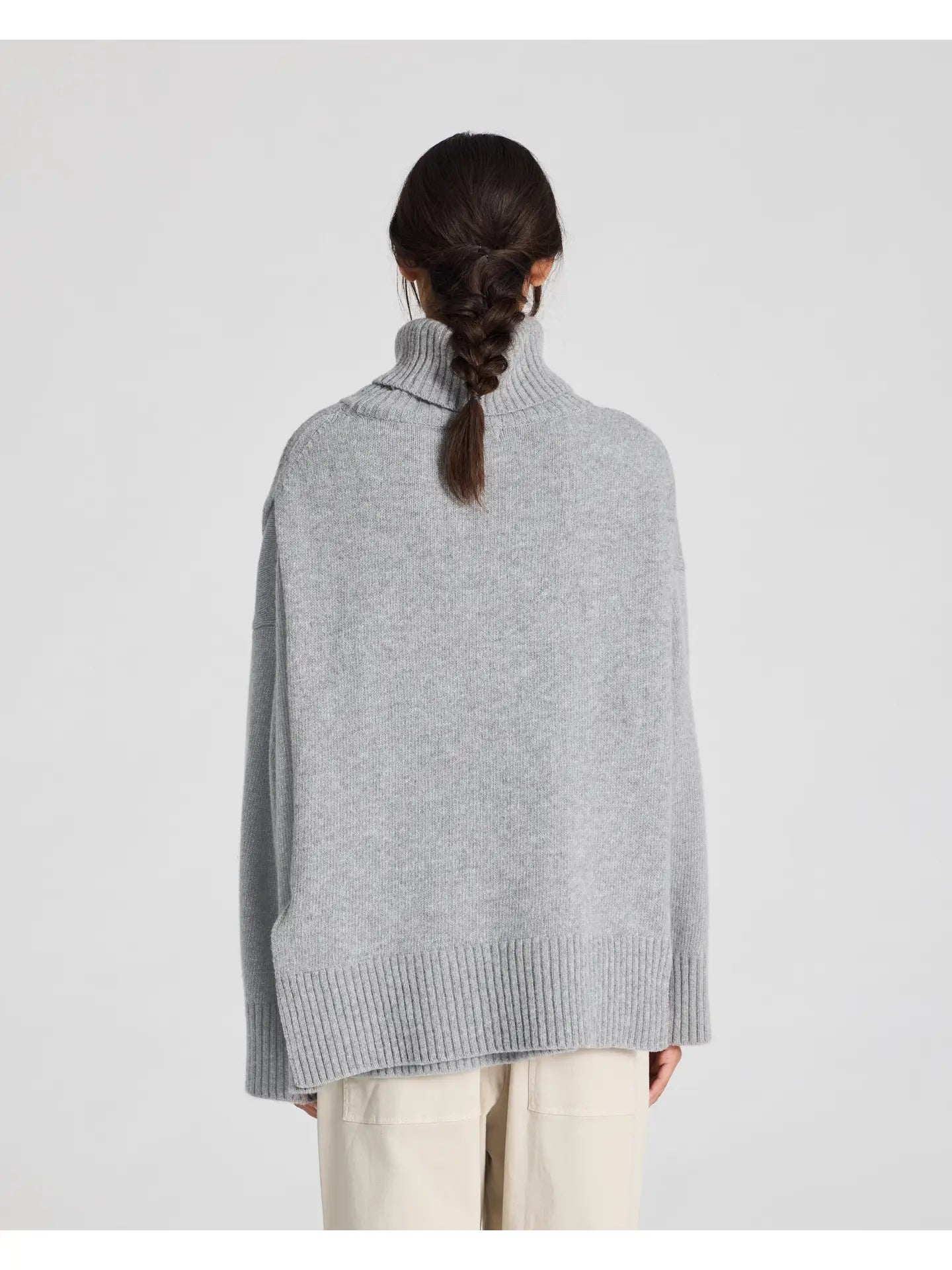 Col MICHELLE Gris mélangé