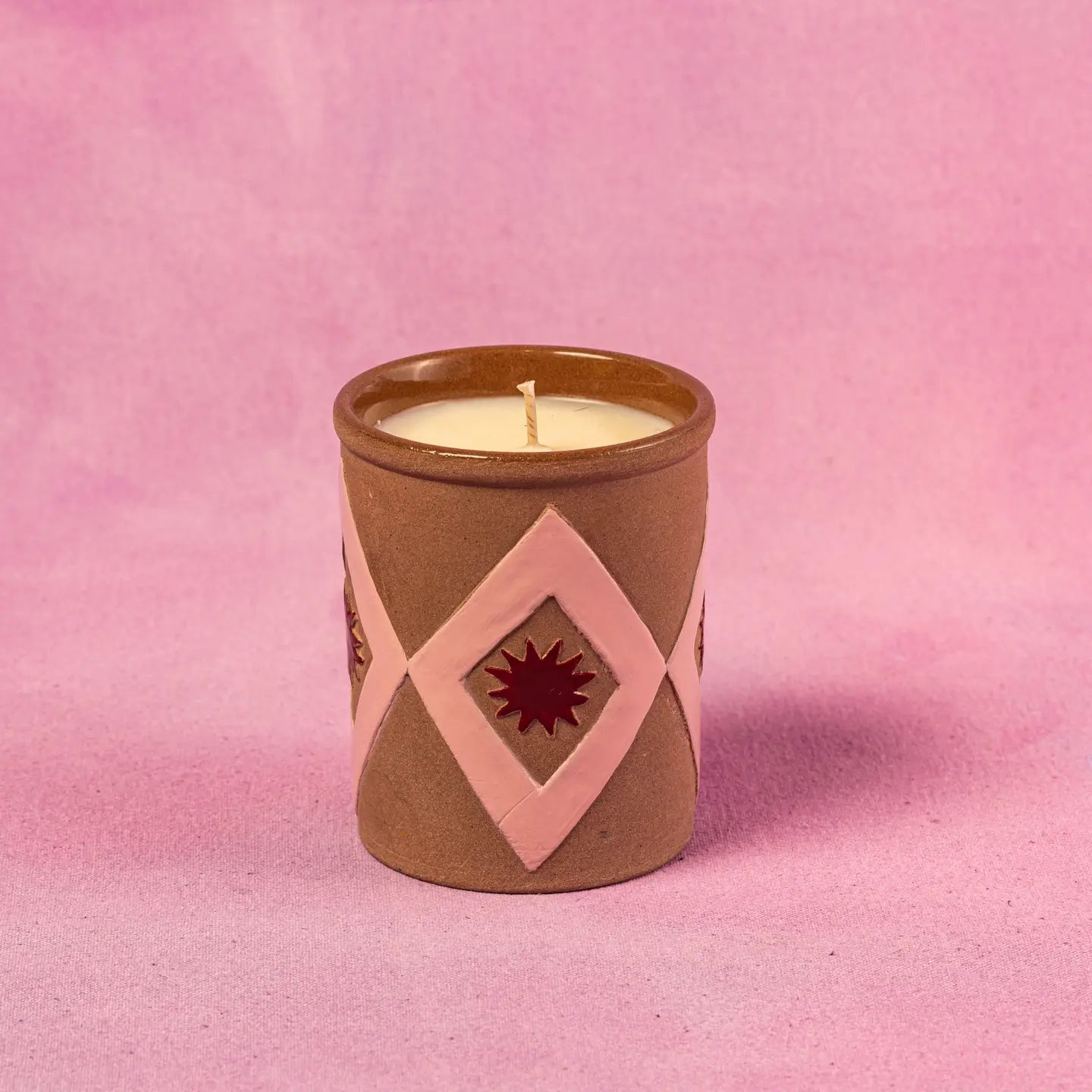 Bonne bougie - Rose / Étoile - Pivoine tubéreuse