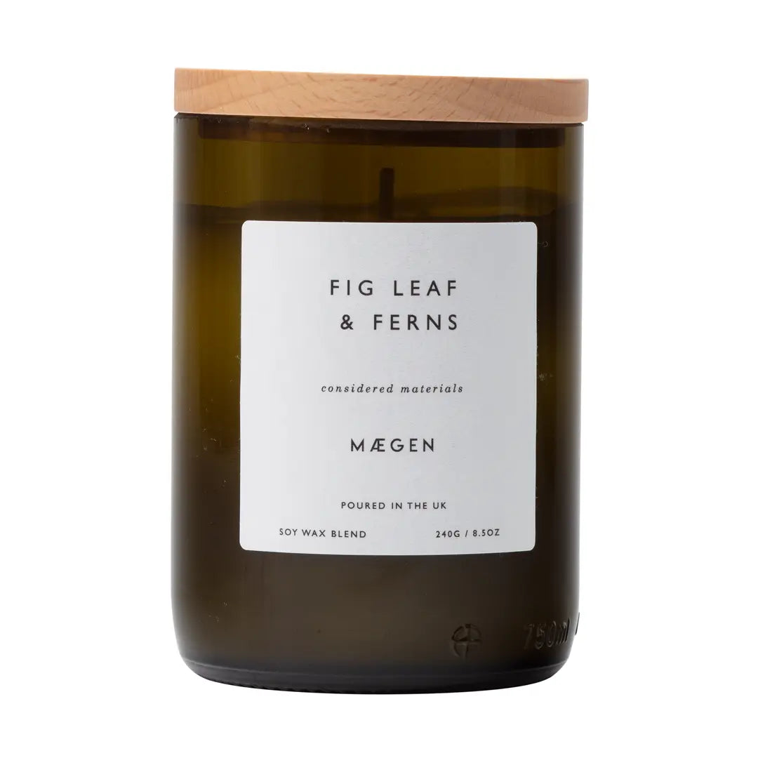 Bougie  Orchard - Feuille de figuier et fougère