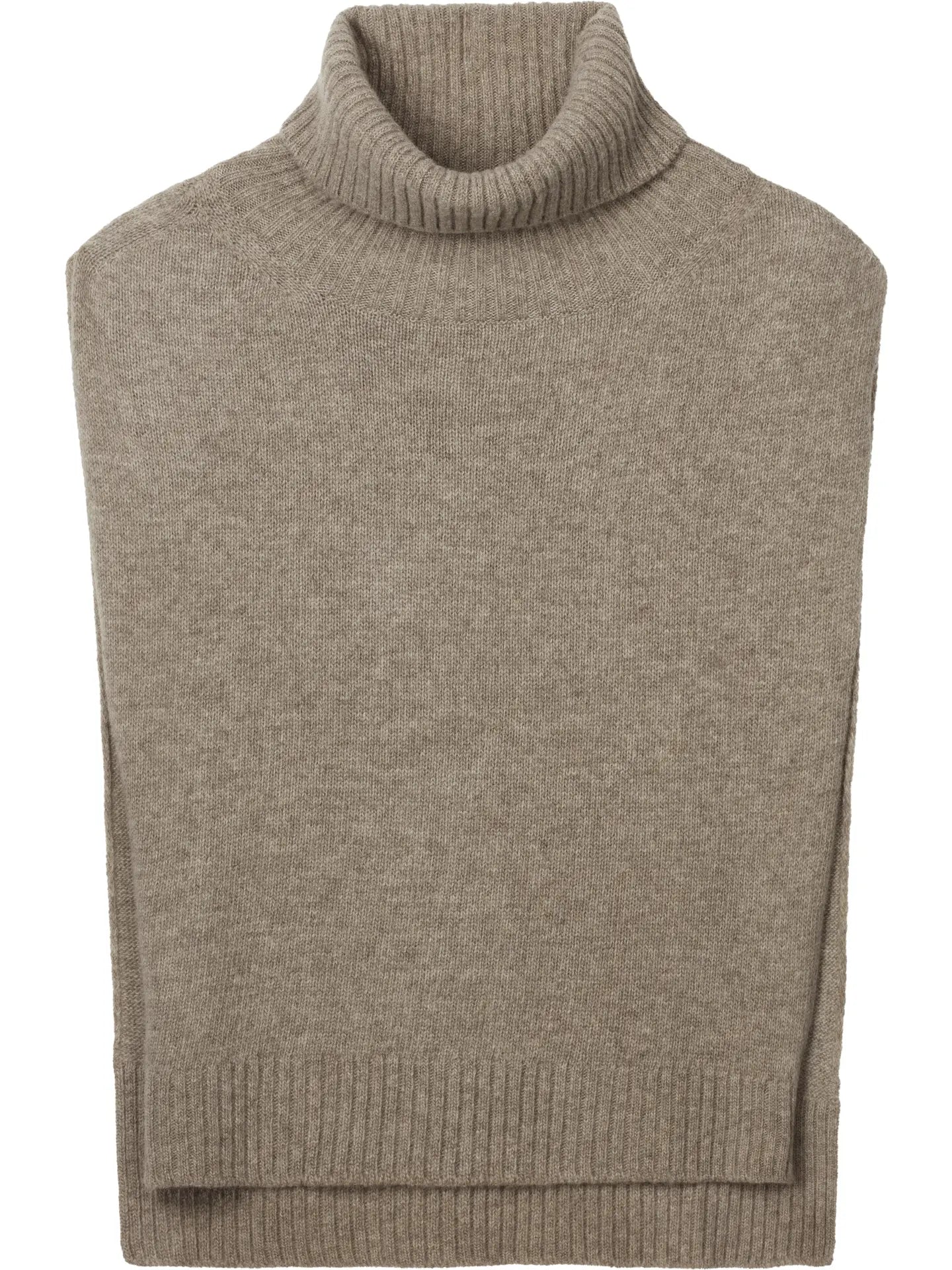 Col MICHELLE Gris pierre