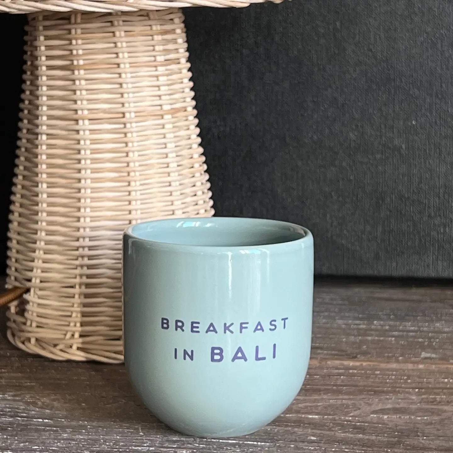 Mug "Petit déjeuner à Bali"