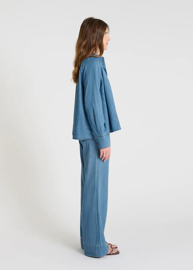 Chemise Anemone - Bleu indigo