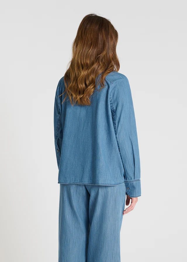 Chemise Anemone - Bleu indigo