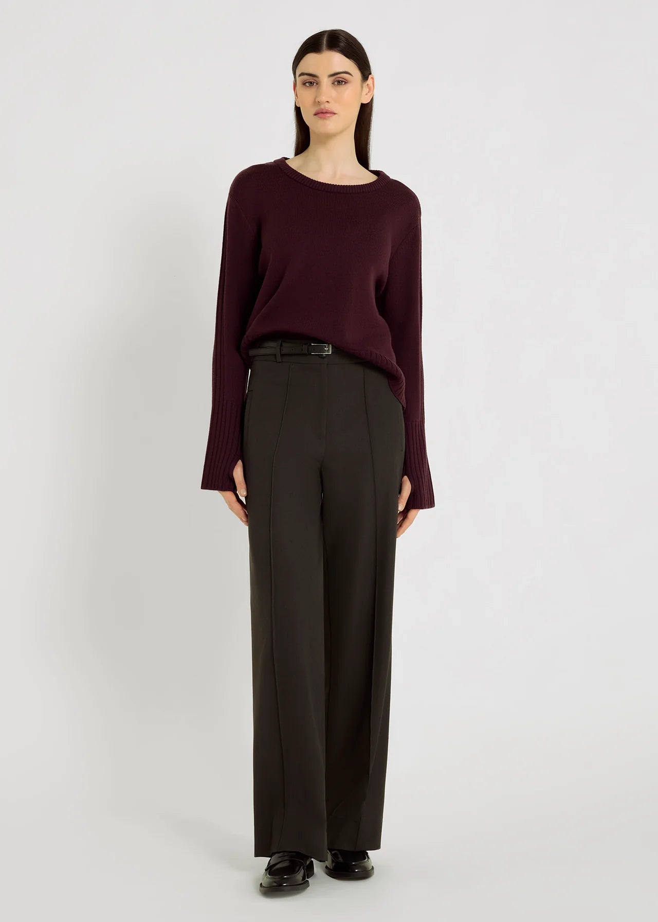 Pull Blaise lin de vin - Hana San | Emile et Suzanne