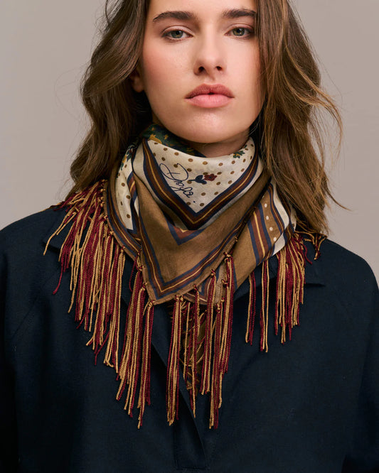 Foulard à franges FAREO