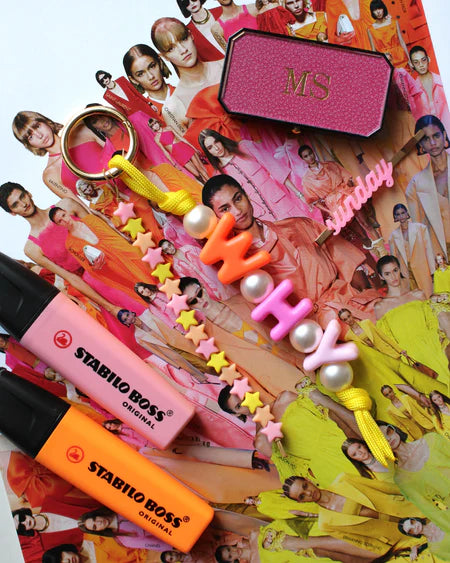 Porte clés -bijoux de sac Les mots doux