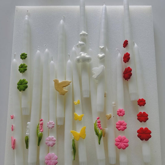 Bougie Etoile mordorée