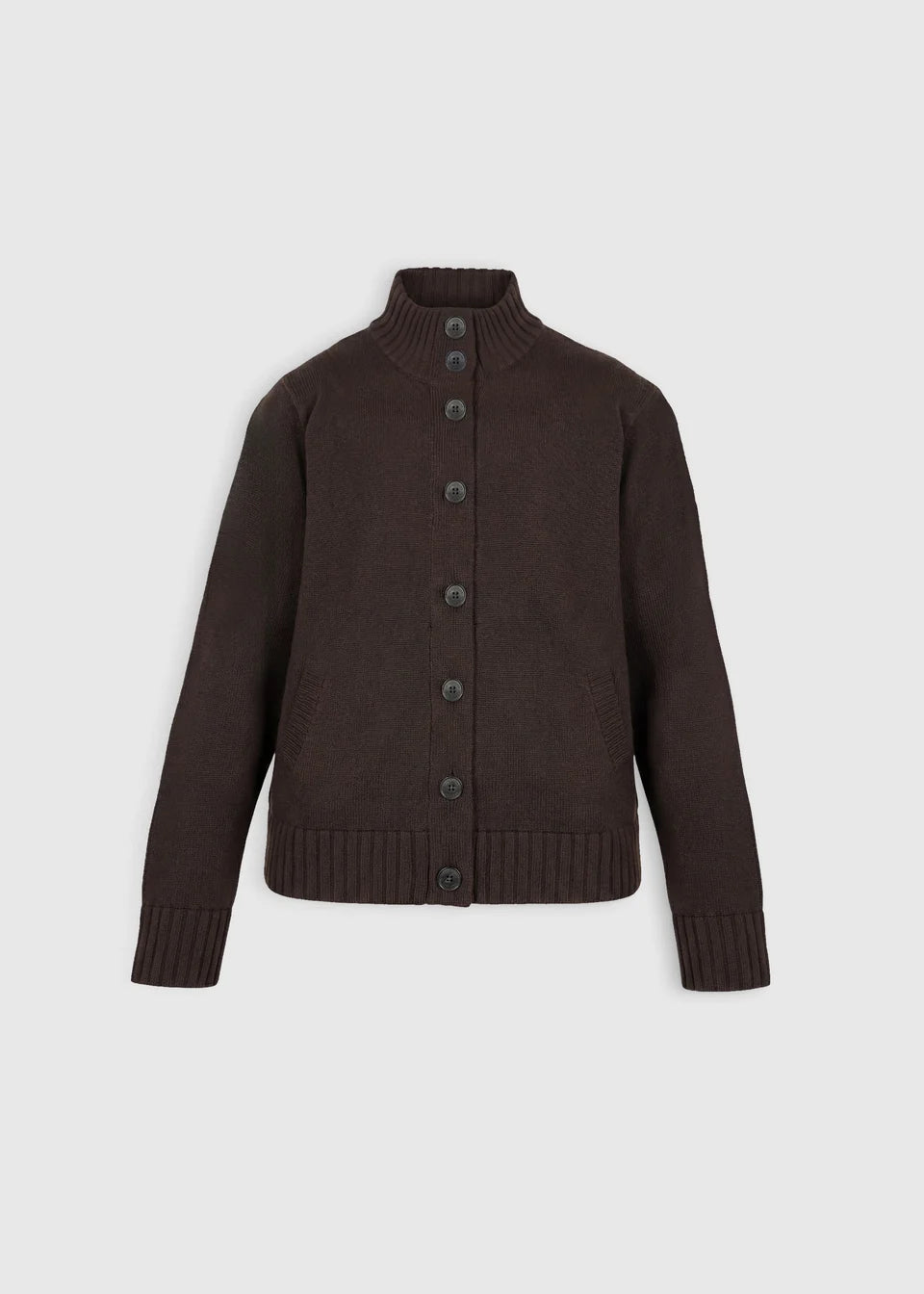 Gilet LEON chocolat- Hana San | Emile et Suzanne