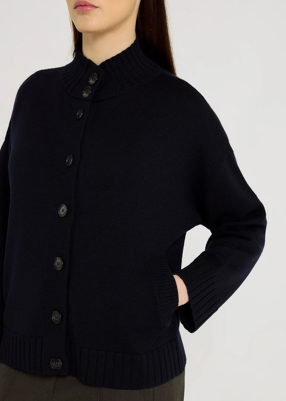 Gilet LEON Bleu nuit - Hana San | Emile et Suzanne